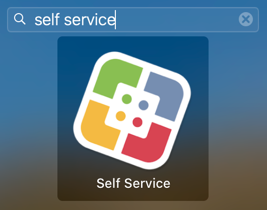 Self Service icon